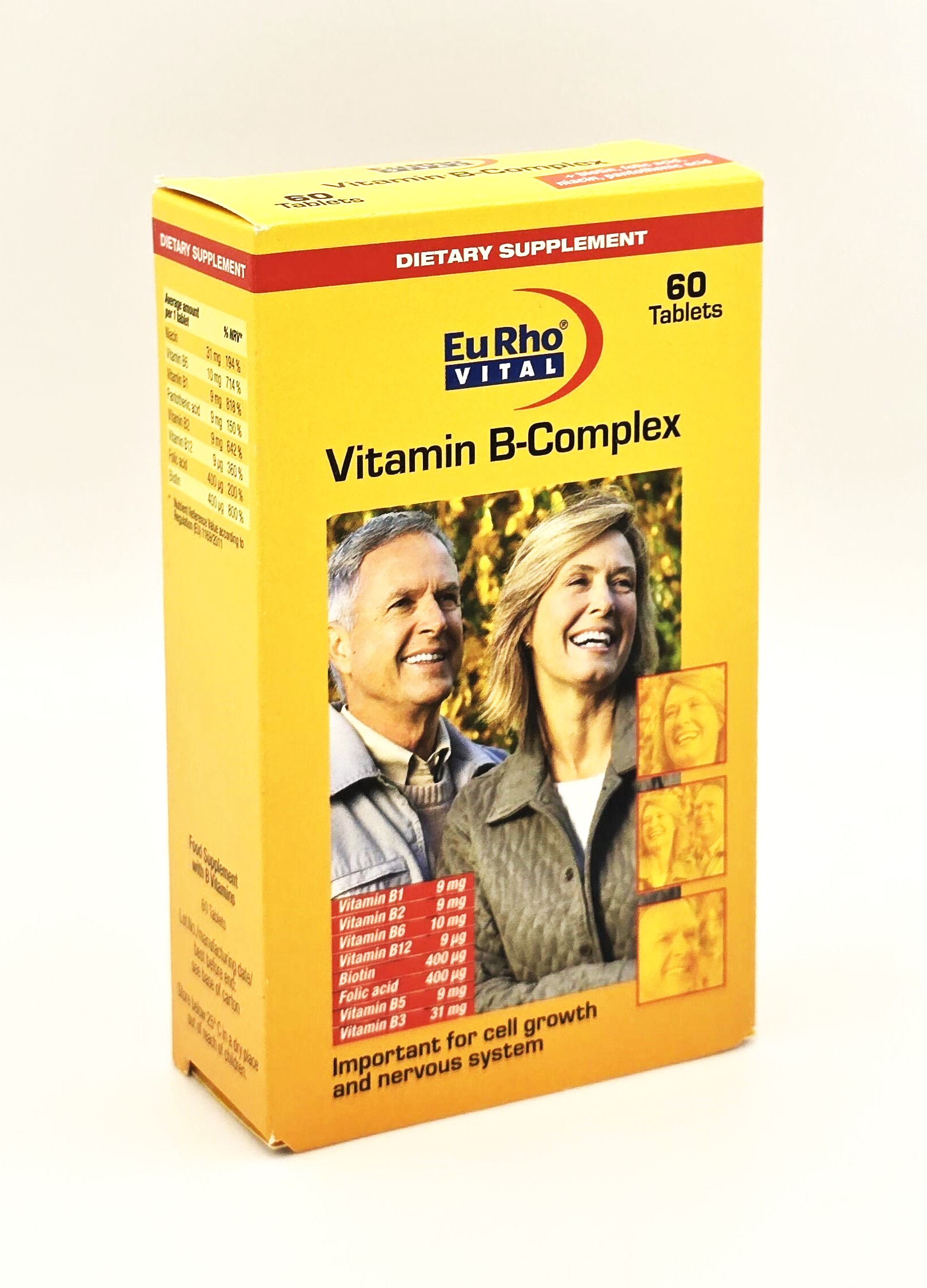 کپسول ویتامین ب کمپلکس یوروویتال